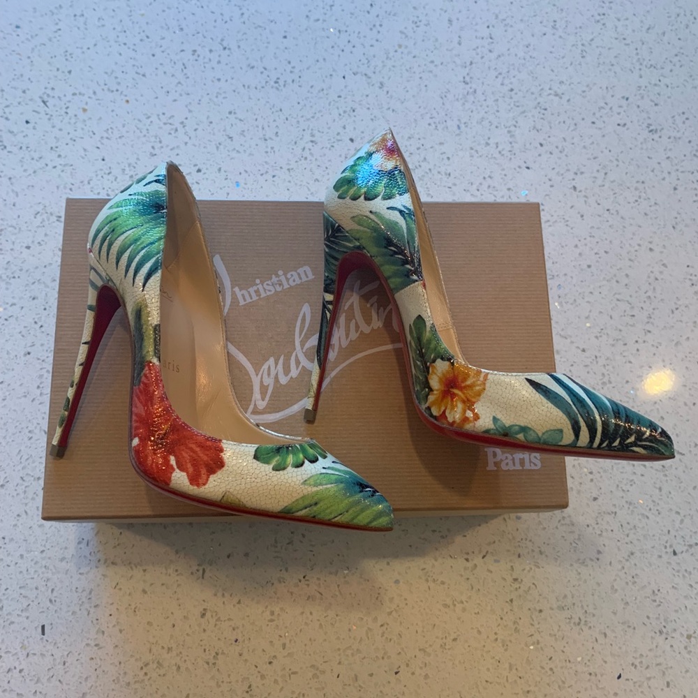 Christian Louboutin So Kate 120 Hawaiian Pumps